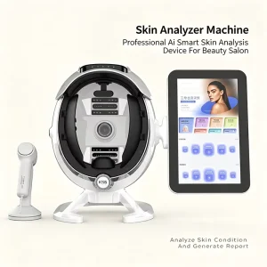 K56 AI Intelligent Skin Analyzer Support Multi Light Source Capture Face Left Right Side Image for Skin Problem Diagnosis