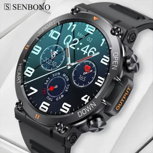 K56PRO Sport Smart Watch Men Round Big Screen BT Call Waterproof 400mAh Long Standby Time Smartwatch for iOS Android