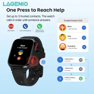 K9 4G AI Kids Smart Watch HD Video Call GPS LBS WIFI Location SOS Button Class Mode IP68 Waterproof CE RoHS Kids Watch