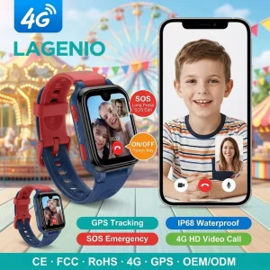K9 AI Kids Smart Watch GPS 4G SIM Card WiFi Precise Positioning Video Call 5MP Camera IP68 SOS CE RoHS Kids Phone Watch