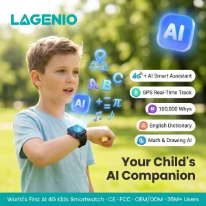 K9 AI Kids Smart Watch GPS LBS WIFI Tracking SOS 4G Sim Card HD Video Call Nio Al Assistant Drawing Kids Phone Watch