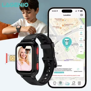 K9 AI Kids Watch 1.7 Inch SOS 4G Video Call GPS LBS WIFI Location IP68 RoHS 5MP Camera Kids Smart Watch with SIM Card