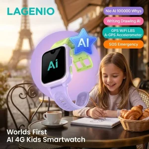 K9 Kids Smart Watch IP68 SOS Video Call Answer Call AI Learning SIM Card GPS LBS WIFI Smart Watch for Kids