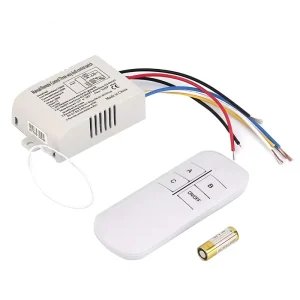 KAIYI KY-001 Wireless 3-way Lighting Smart Switch for Smart Home System 10A 30m-100m Control Range Battery Powered