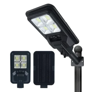 KCD IP65 100w 150w 200w 300w 500w High Power ABS Smart All in One Solar Street Lamp Integrated Solar Street Light Outdoor