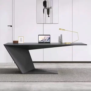 KD31 Modern Wooden Executive Office Desk Boss Manager CEO Luxury Desk with Eco friendly Materials Customizable Design & Size