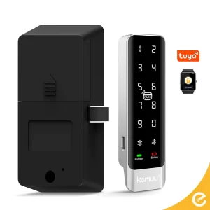 KEMUU Smart Cabinet Lock Tuya Safe Password Keyless Security Nfc Cabinet Lock Card Office Cabinet With Lock