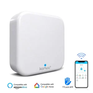 KEMUU TTLock TTHotel 2.4G Smart Gateway WiFi Hub Remote Unlock Smart Home Door Lock