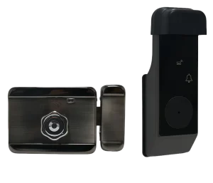 KK Waterproof Smart Deadbolt Lock Fingerprint Entry Tuya App Control Anti Pry Alarm Secure Outdoor Digital Lock