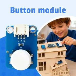 KM01 Large Tactile Push Button Switch Module Light Touch Keypad for DIY Electronics Projects Electronic Components