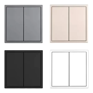 KNX 2 Gang 2 Way Touch Panel Smart Life Remote Control for Lights and Curtains Complete Range of Models Affordable Prices