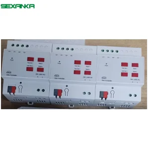 KNX EIB Smart Home Automation System Smart Wall Lights Switches Dali Actuator Modular Plastic Made in Guangdong