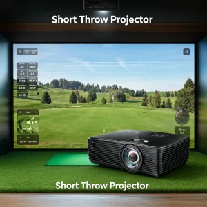 KTV YEW8984ST Projector 4000 Lumens with Short Throw and HD