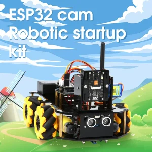 KUONGSHUN NEW Stem Robot Visual Car Kits Set ESP32 4WD Mecanum DIY Coding Kids Learning Toy Educational Robot OEM for Arduino