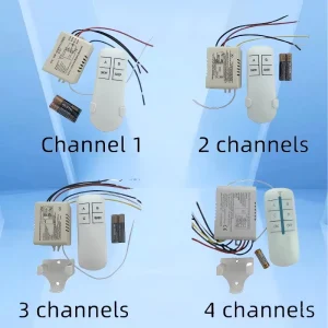 KY-001 OEM 220V 10A RF Wireless Smart Lighting Switch with 30m-100m Range and Battery Power for Smart Home System