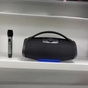 Karaoke Speaker With Wireless Microphone Portable Bluetooth Party Singing System 100W High Power Super Loud Audio Sound Box Pro