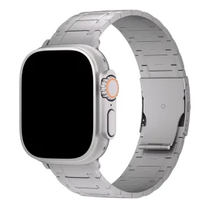 Keepwin Elegant Style Superlight Solid Real Titanium Smart Watch Band Titanium Watch Bracelet for Apple IWatch 9 8 7 6 5 4 3 2 1