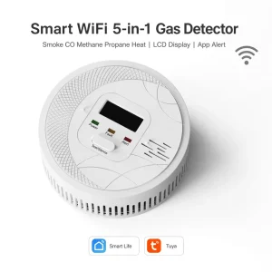 Kemingrui WiFi Tuya Multi gas Sensor Industrial Home Natural Gas Leak Detector Alarm Smart Life App