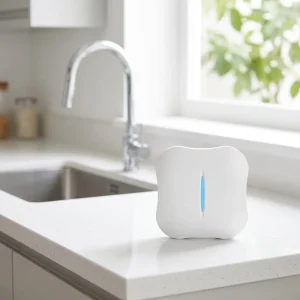 Kerui Tuya Smart Level Overflow Sensor Water Warning Leakage Alarm Water Leak Detector