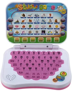 Kids Early Educational Study Laptop CPSIA CPC ASTM Certified Intelligent Learning Machine with LED Screen