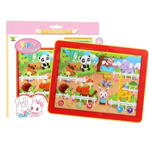 Kids Educational Pad English Zoo Smart Learn Tablet Preschool Stem Educational Toys