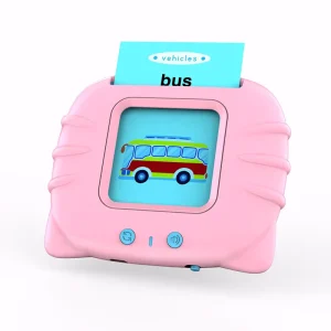 Kids Flash Card Reader Toy Early Educational Audio Talking Flash Card Machine Interactive Learning Toy for Toddlers