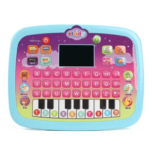 Kids Intelligent Talking Study Machine Learning Pad Tablet Words Numbers Alphabets English Mini Educational Laptop