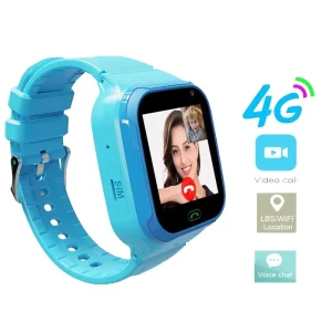 Kids SmartWatch 4G Video Call GPS WIFI LBS Location Tracker SOS Camera IP67 Waterproof Child Smartwatch with Remote Monitor