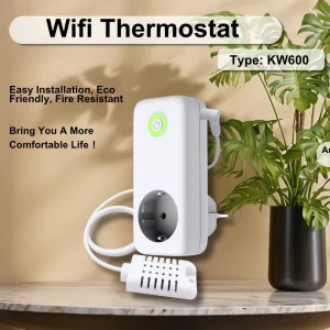 Kiwi Warmer KW600 Smart Wifi Thermostat Controller for Living Room or Meeting Room Optional With Open API