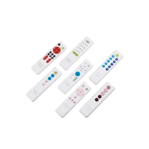 L-1201 White Series Learning Universal Remote Control with Soft Buttons for Elderly