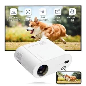 L007 Full HD 4000 Lumens Smart WiFI Android Home Theater Video Proyector Portatil Portable Beamer LCD Mini Projector