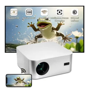 L016AQ Led Lcd Smart Android WiFi Phone Projector Hd 1080p Home Theater Video 4K Proyector