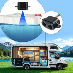 L07 1.5cm Dead Zone Food grade Enclosure Smart Ultrasonic Water Tank Level Sensor for RV Fresh Water Tank Level Monitor