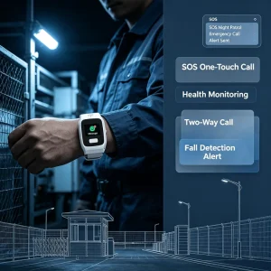L21 Android 9.0 4G GPS Elderly Safety Tracker Watch One-Button SOS Alarm Roaming SIM Card Supported IP67 Waterproof