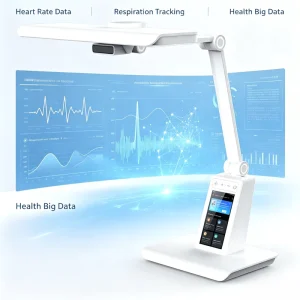 L35 Android Smart Lamp 5 Inch Touch Display AI Voice Control 60G Millimeter Wave Radar Sleep Monitoring