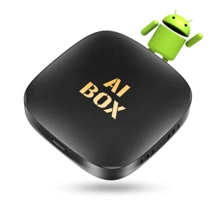 LAESD Car Stream Ai Box A11 4+32GB Wireless Android 13 CarPlay Adapter with Type C USB Connections