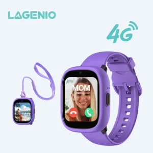 LAGENIO K3 4G SIM Card IP68 Kids Smart Watch HD Video Call Class Mode GPS+WIFI+LBS Position SOS CE FCC Smart Watch for Kids