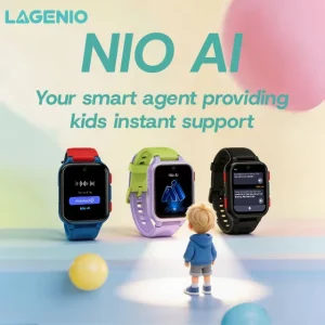 LAGENIO K9 Gift Set AI Kids Smart Watch 1.78inch HD Video Call 1+8G Waterproof IP68 GPS+WIFI+LBS SOS CE FCC Kids Watch