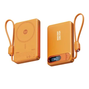 LC43 5000 10000mAh Dual Capacity Mag Charger 15W 25W Wireless 20W 45W PD Lanyard & Kickstand CE FCC RoHS 3C