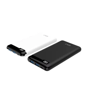 LCD Digital Mini Power Bank Fast Charging PD 20W Battery Pack Usb Lcd Screen Dual Usb Power Bank 10000MAH for Smart Phone