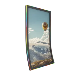 LCD Display 55” Curved Screen Monitor Video High Brightness Capacitive Touch Screen Electronic Gaming Machine