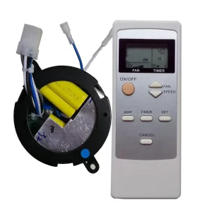 LCD Display Infrared Remote Controller Set for Ceiling Fan Speed Light Control Smart Home Appliance Remote Controller