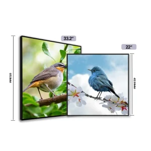 LCD Signage Advertising Display Digital Signage Displays Smart 22 Inch square Screen