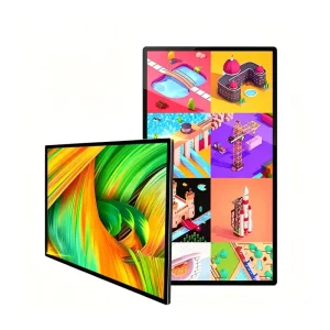 LCD Small Indoor Advertising Screen for Shopping Malls OEM Digital Poster Graphic Wall Mount Digital