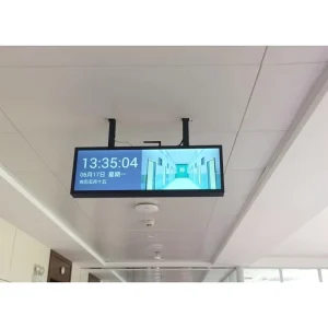 LCD Strip Screen Wall Mounted Advertising Display Smart Vehicle Metro Directional Panel Electronic Shelf Label Digital Signage