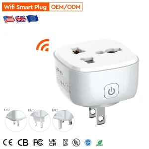 LDNIO SCW1050 Smart Home UK EU US Adapter Plug Smart Plug Socket Wifi Socket Power Outlet Socket Wireless Control