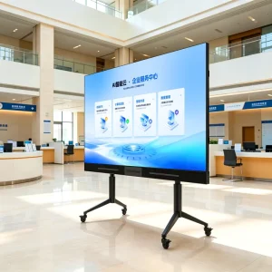 LED 135 Inch Touch Panel Interactive Whiteboard All in One Machine Large Screen 4K Android Smart Board for Conference Training