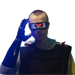 LED App DIY Message Display Glasses Led Smart Screen Party Glasses