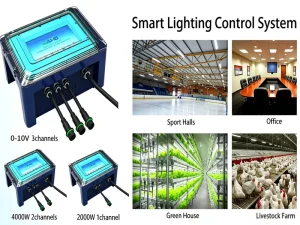 LED Barn Dimmer for Light Sunrise Sunset Simulation 0 10V Trailing Leading Edge Flicker Free 3 Year Warranty