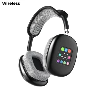 LED Display Wireless Gaming Headset E-sports TWS Earphones with Noise Cancelling Feature